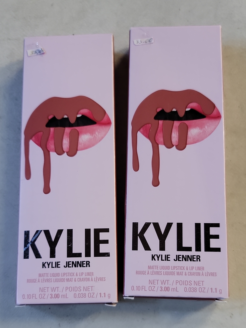 KYLIE Matte Liquid Lipstick & Lip Liner - Pink Brown